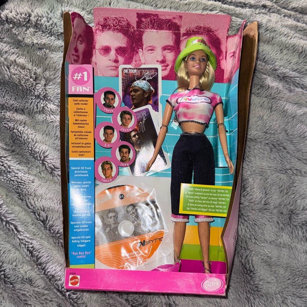 Mattel 2000 #1 Fan *NSYNC Barbie doll